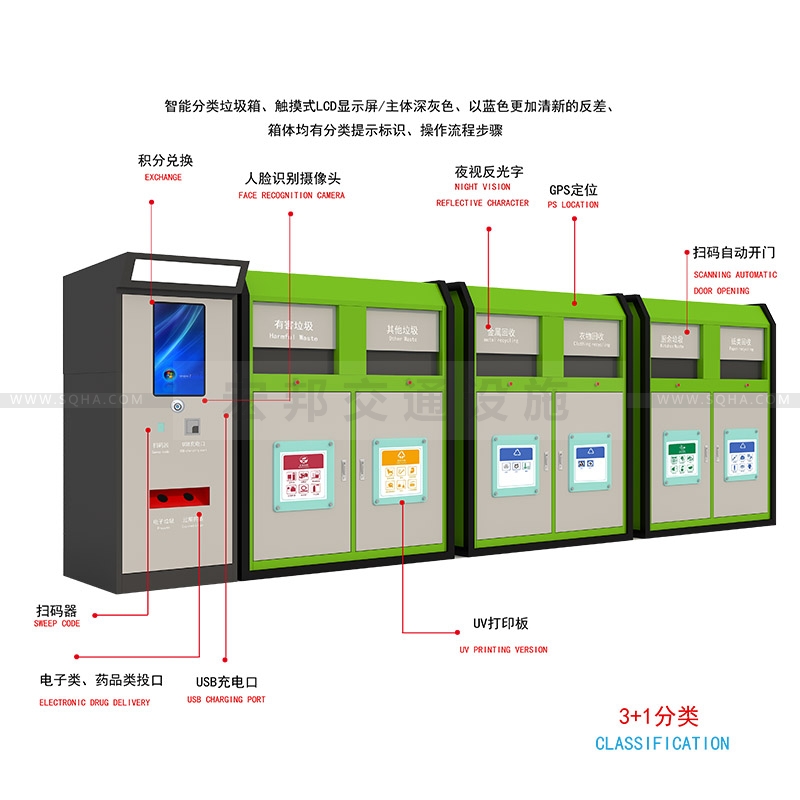 智能垃圾箱價(jià)格-智能垃圾箱多少錢(qián)